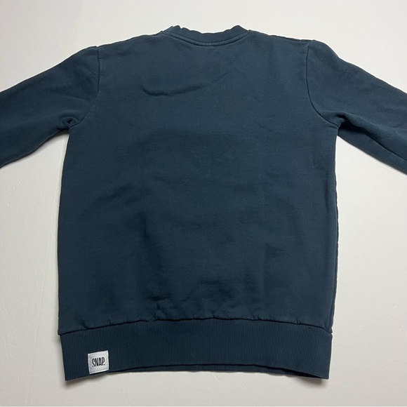 SNAP Climbing x Craven Sweater In Navy Relaxed Fit Organic Cotton Size: Small - Picture 4 of 11